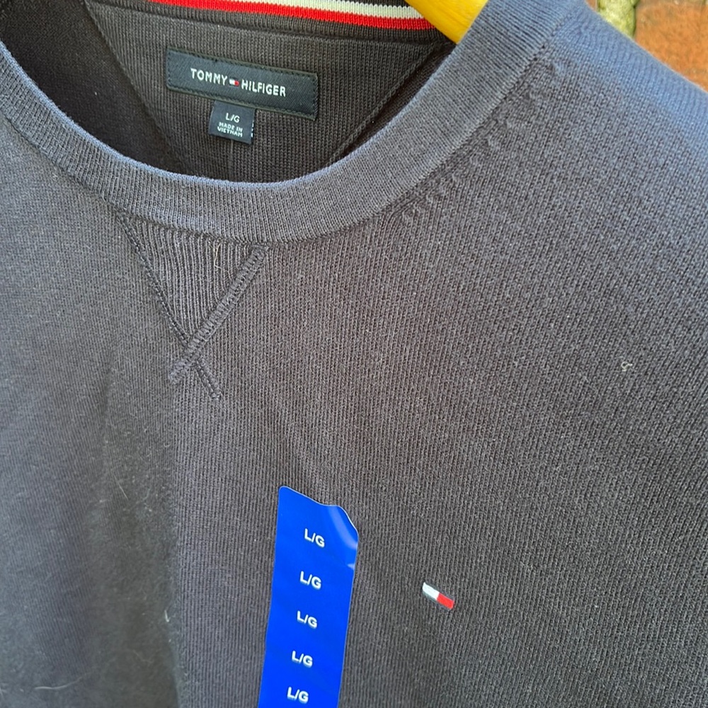 Men’s Navy Tommy Hilfiger Sweater NWT